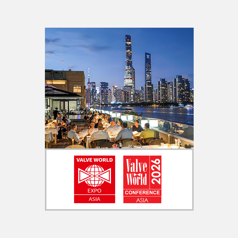 Valve World Asia Conference 2026 - Network reception ticket